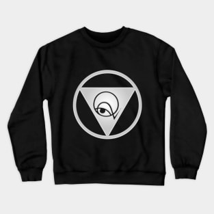 V2020-EYECON-MEDALLION-SILVER Crewneck Sweatshirt